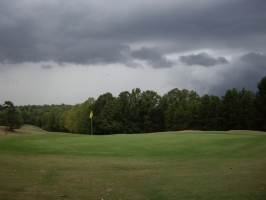 Stormy summer day at #15